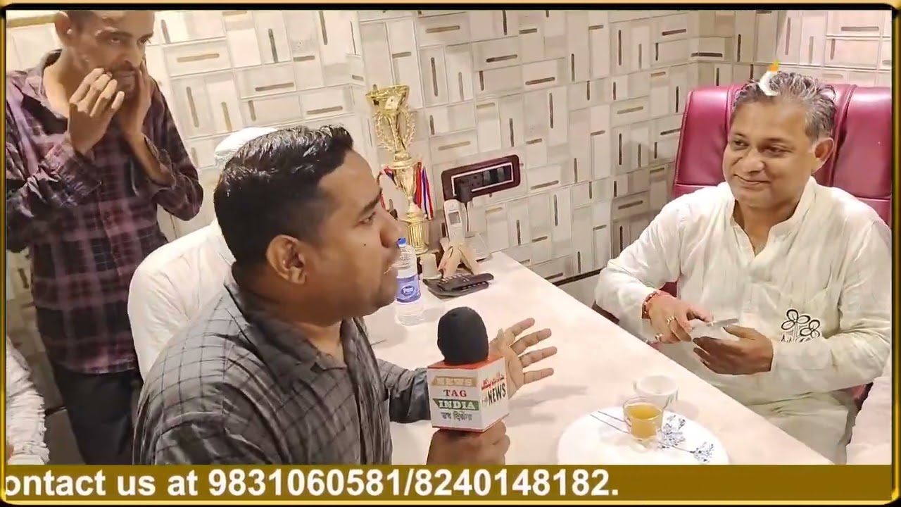 Entally Assembly TMC CandidateSandipan Saha&Ward54's councillor Amiruddin Bobby reply to opposition 