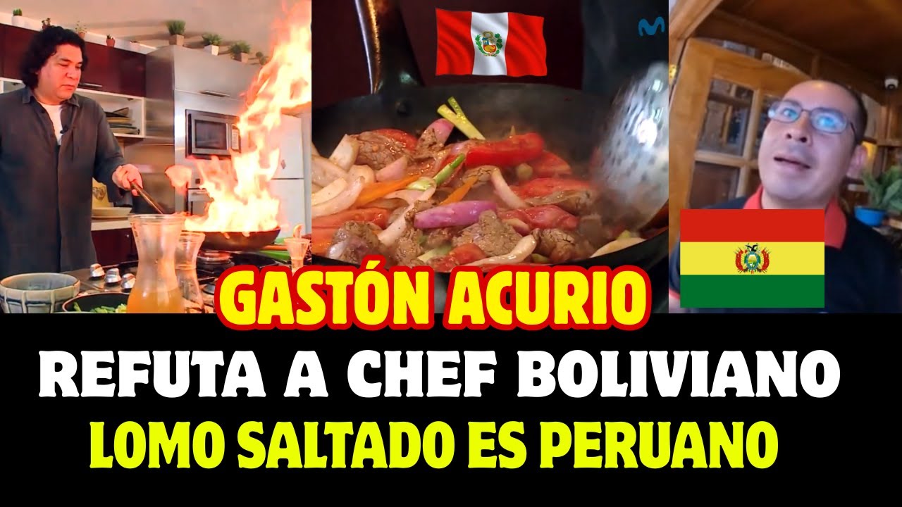 ¡GASTÓN ACURIO DECLARA EL ORIGEN DEL LOMO SALTADO Y ENSEÑA CÓMO SE PREPARA! - 2025