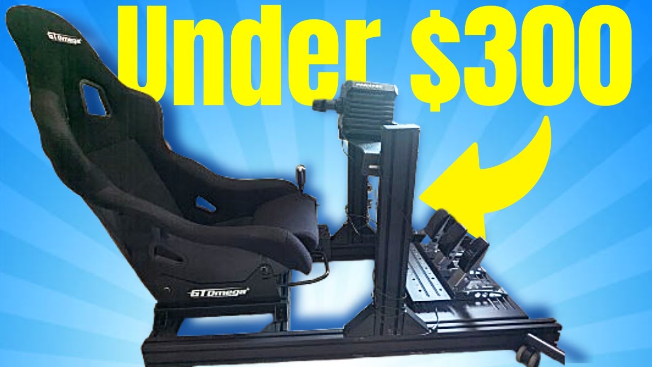 The Cheapest Aluminium Profile Cockpit | Under $300 With Seat!!!