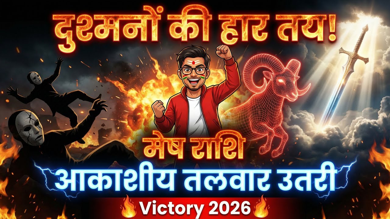 मेष राशि: दुश्मनों की हार तय ! अब शुरू होगा असंभव को संभव करने का सिलसिला? | Aries Special