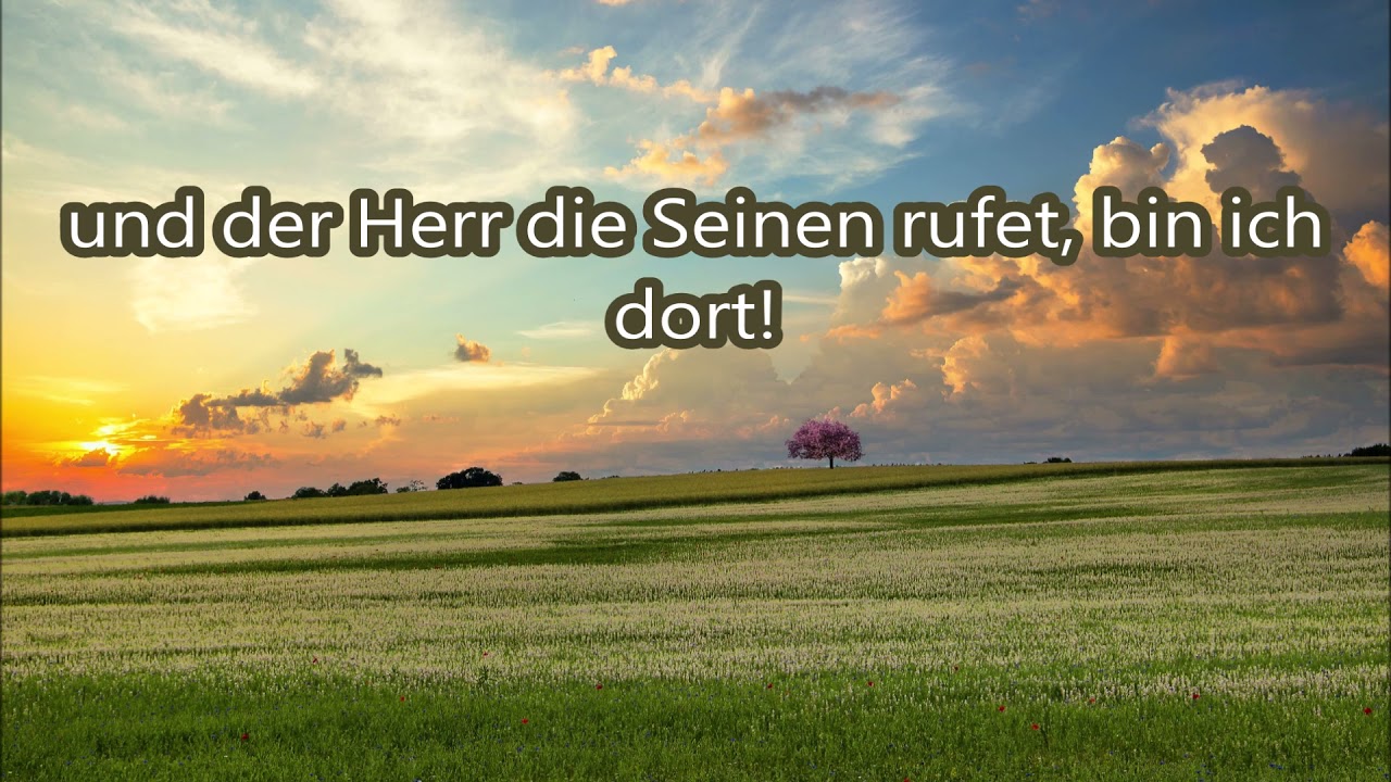 Wenn der ewige Morgen taget -- Instrumental