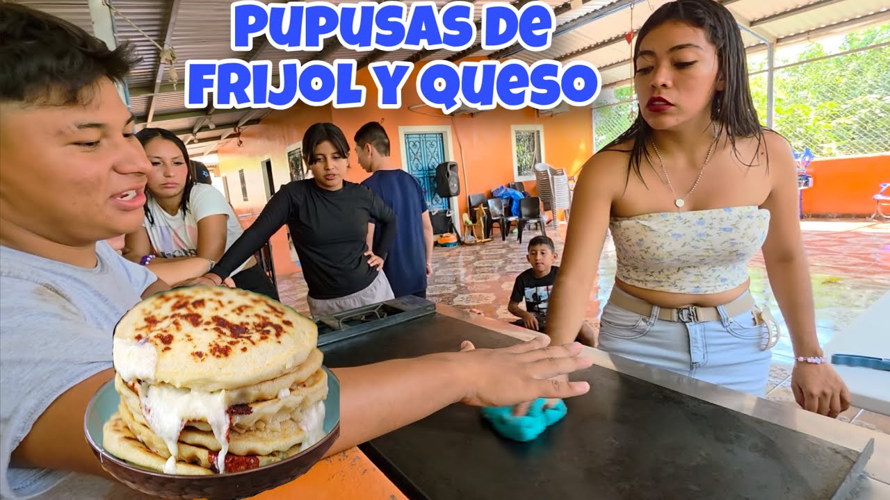 Nano Mando hacer Pupusas😍Para Alex Y Su Familia🥰