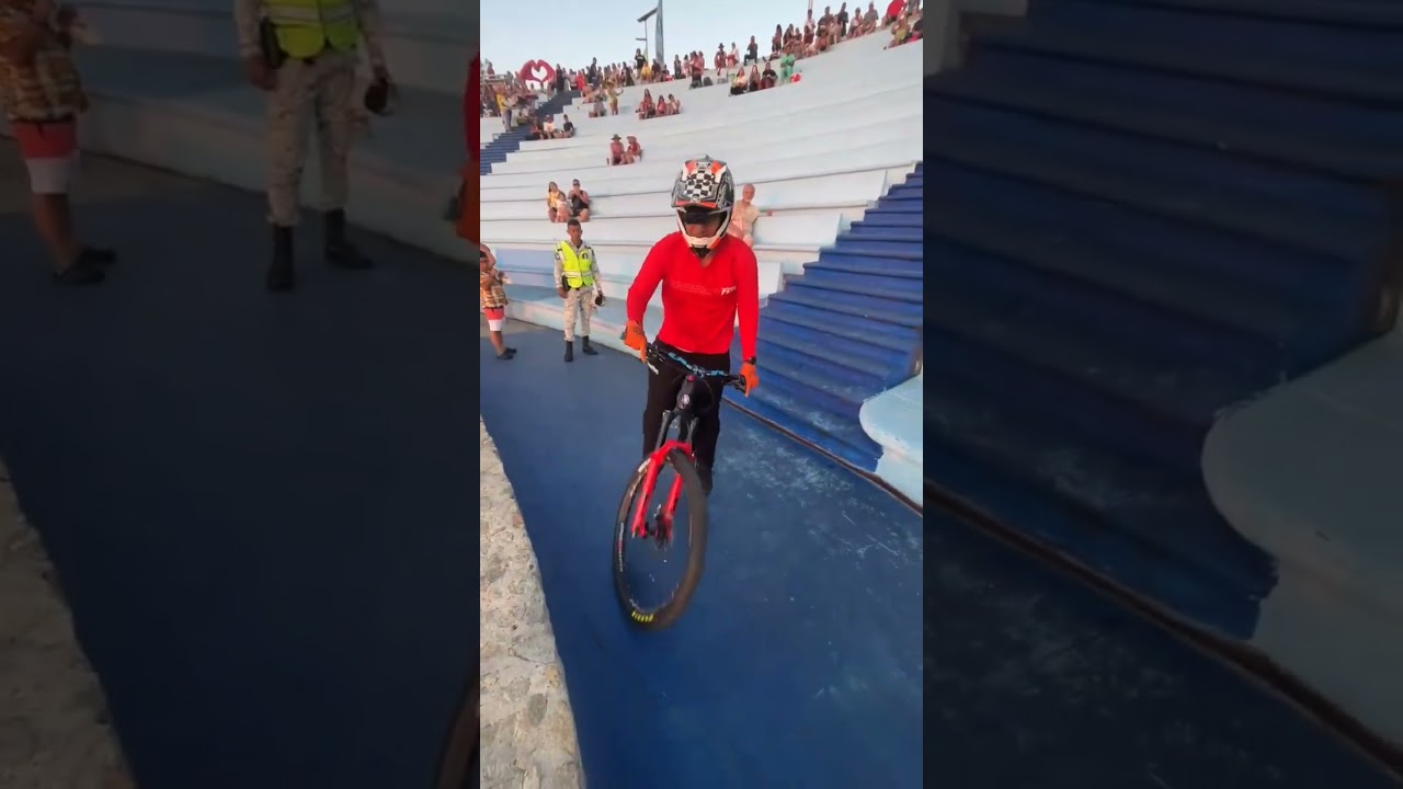 A veces la ley no coopera en el deporte #mtb #downhill #enduromtb