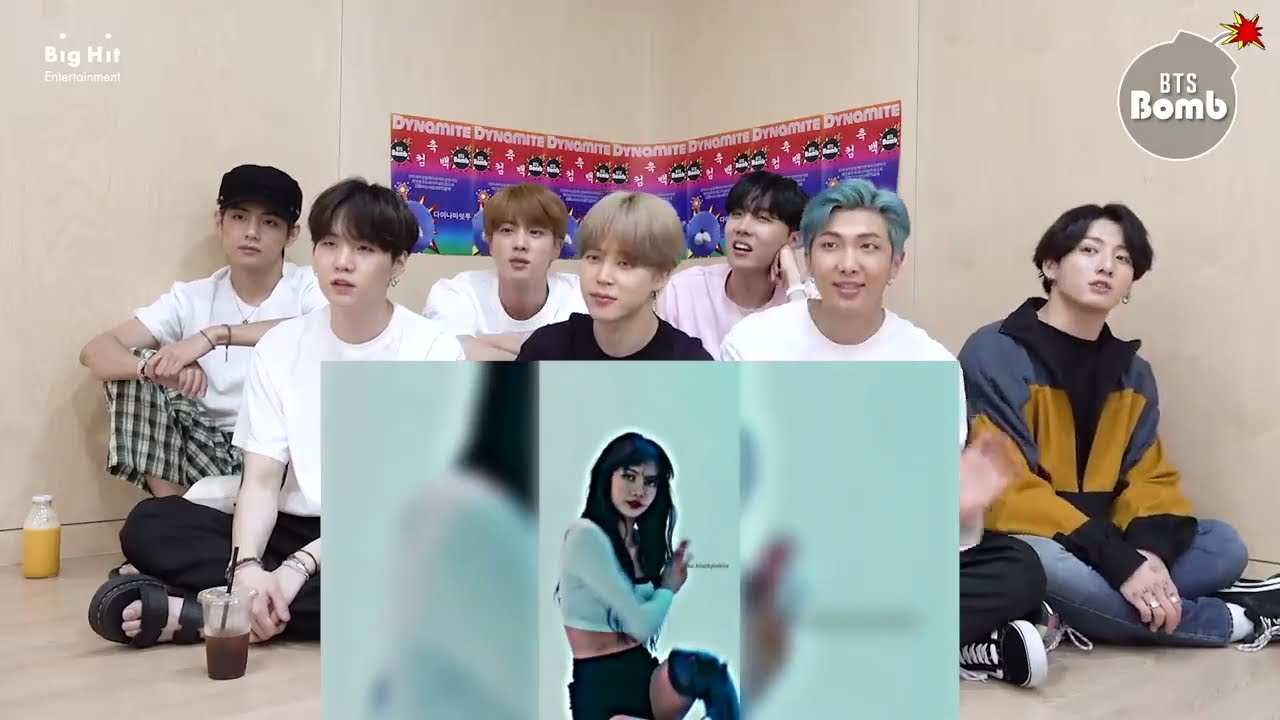 BTS REACTION TO BLACKPINK TIK TOK PT 2