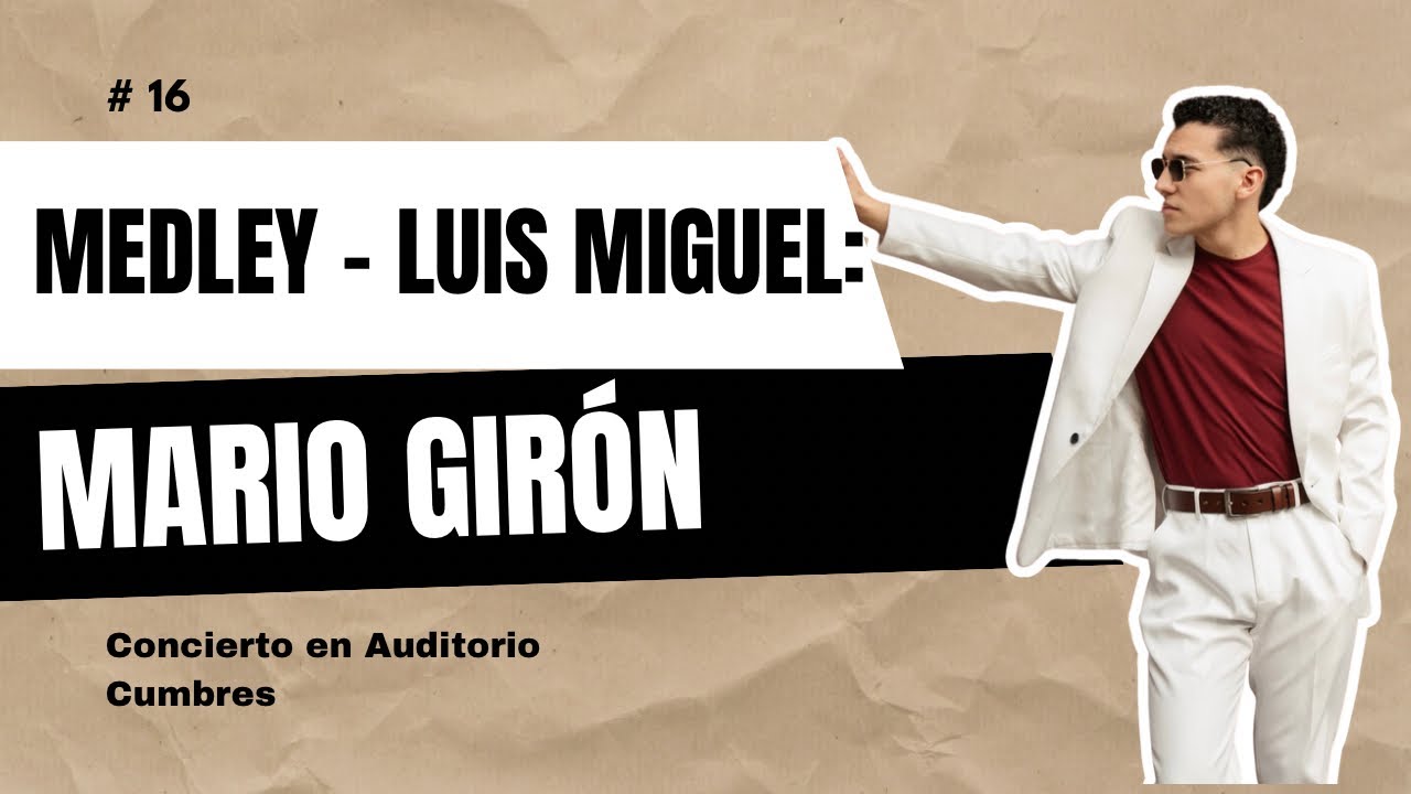 Que Nivel De Mujer, Amor Amor Amor, Será Que No Me Amas, Suave | Covers by Mario Girón | Mty. NL