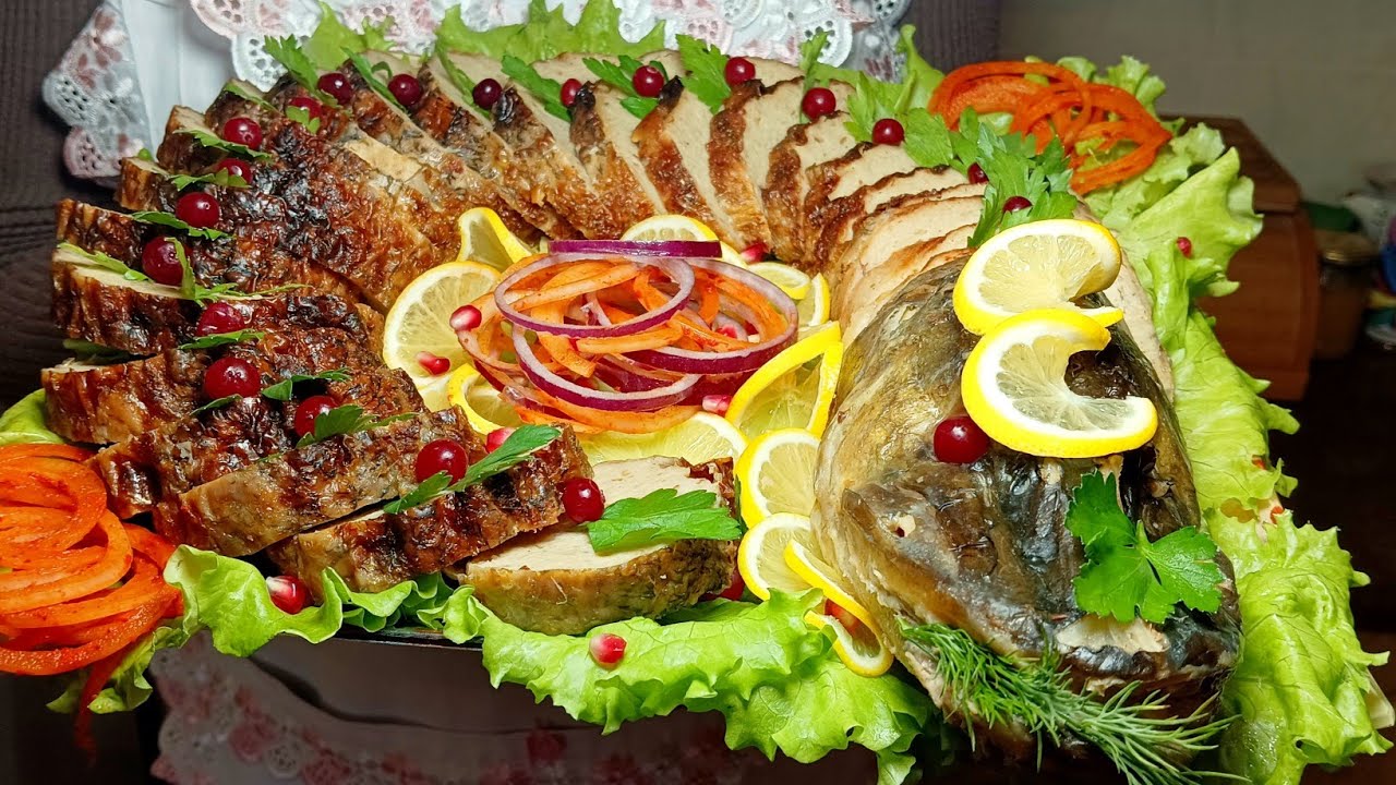 ФАРШИРОВАННАЯ РЫБА С МЕДОМ 👑 ГОСТИ РАЗБИРАЮТ СРАЗУ!!! В духовке. РАБОЧИЙ РЕЦЕПТ МОЕЙ МАМЫ