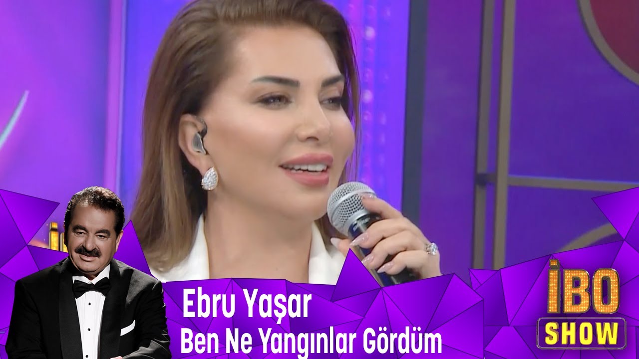 Ebru Yaşar '' Ben Ne Yangınlar Gördüm '' isimli şarkısını seslendiriyor