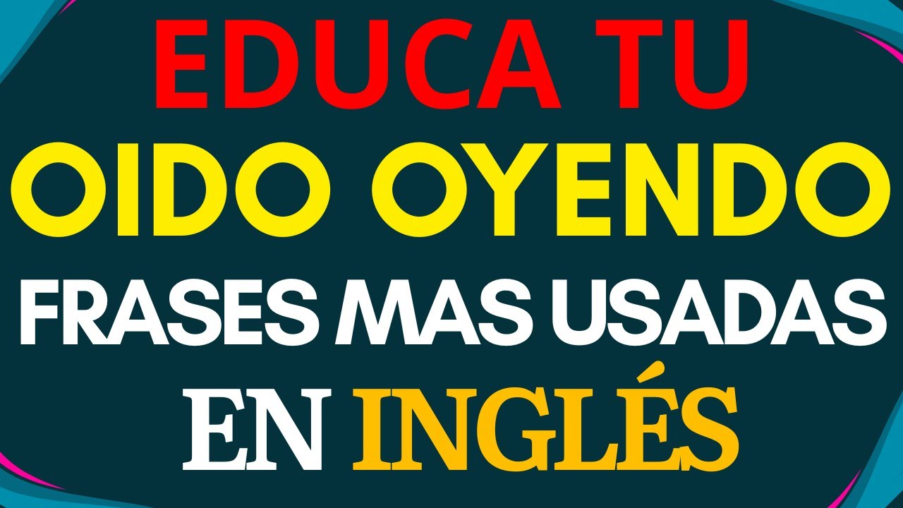 DOMINA ESTE EJERCICIO Y HABLA INGLÉS COMO NATIVO EN 8 DÍAS |  Este ejercicio es todo lo que necesita