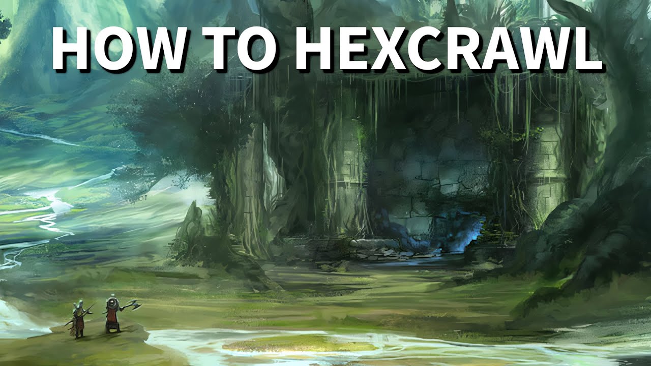 Запуск DnD Hexcrawl