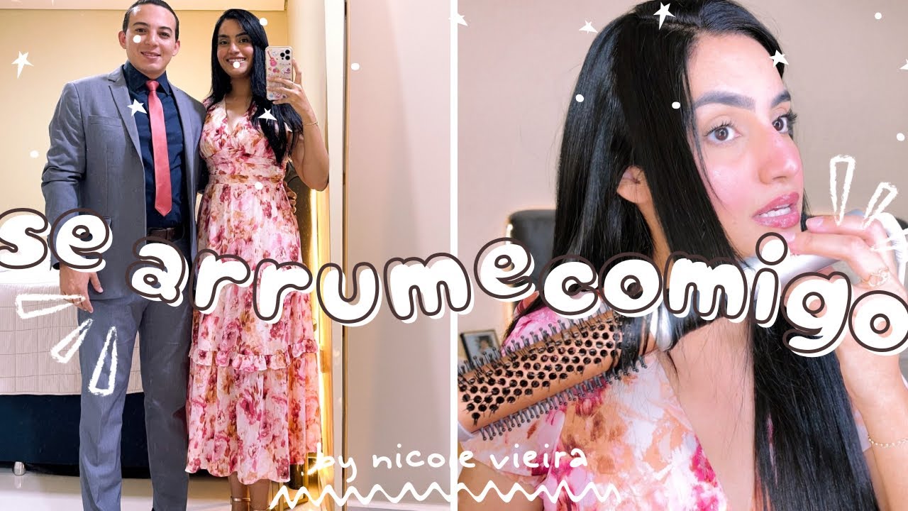SE ARRUME COMIGO PARA O CULTO + TAMANHO DO MEU CABELO!! // Nicole Vieira
