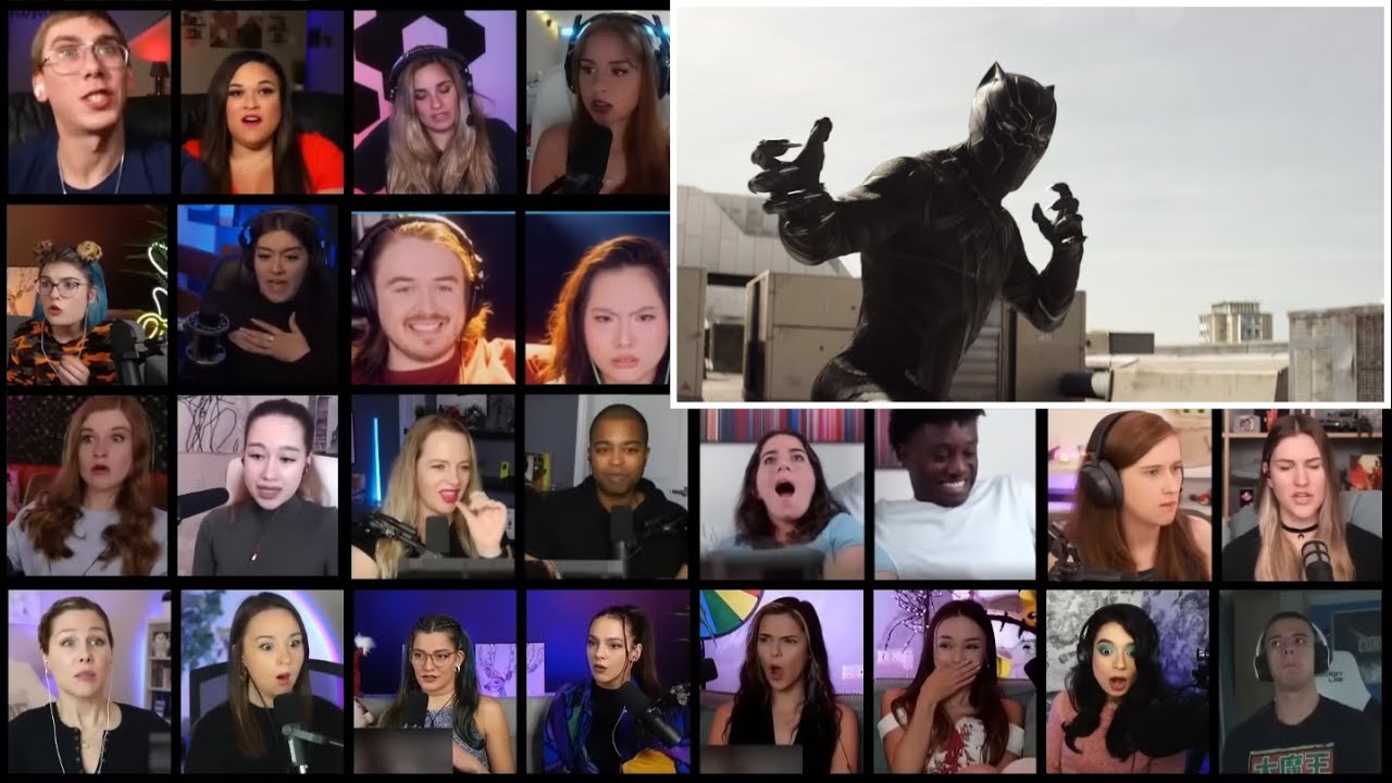Black Panther scene | Captain America: Civil war (2016) | Reaction Mashup