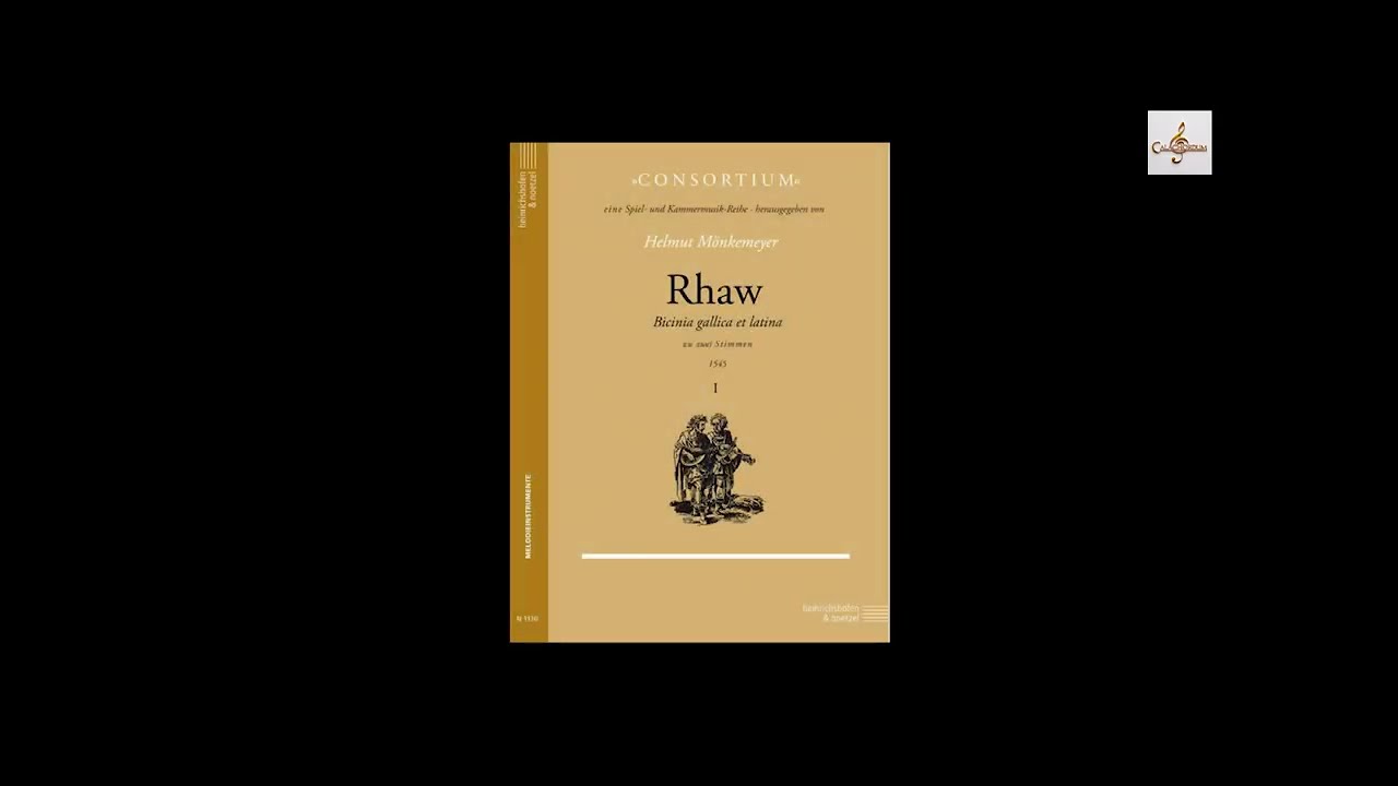 Rhaw - Bicinia gallica et latina. A. Gardane (1500- 1570) 