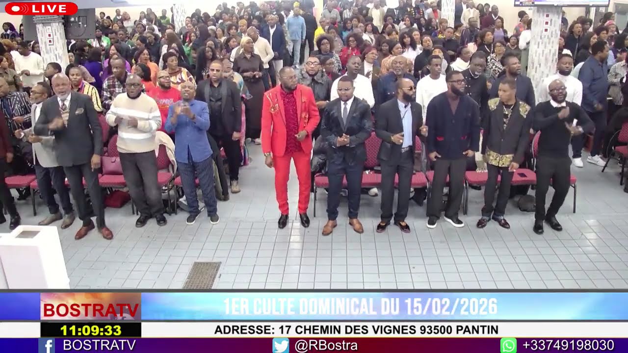 1ER CULTE DOMINICAL DU 15/02/2026