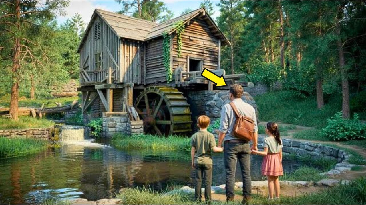 Zničil jsi všechno!“ Smáli se starému mlýnu otce – dokud děti neodhalily tajemství…