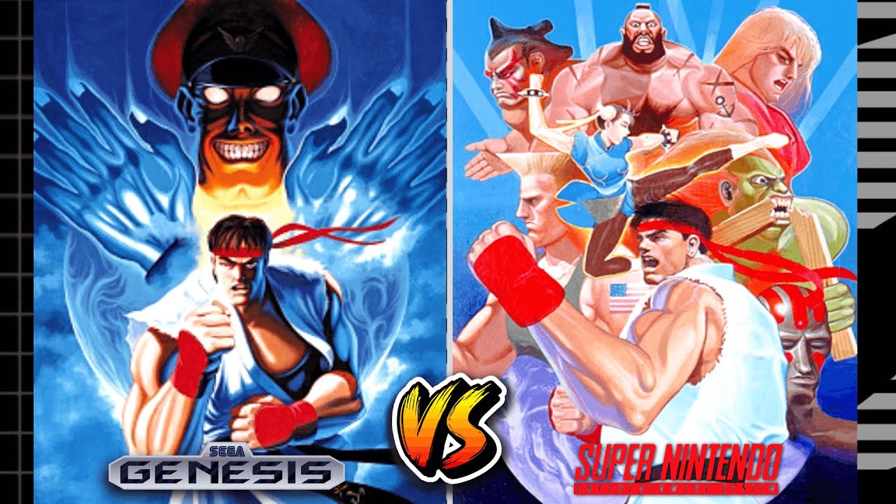SNES vs Genesis all fighting games
