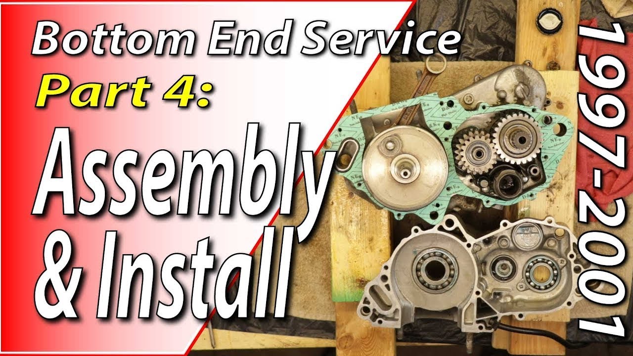 97-01 Honda CR250 - Bottom End Rebuild - Part 4: Assembly & Install