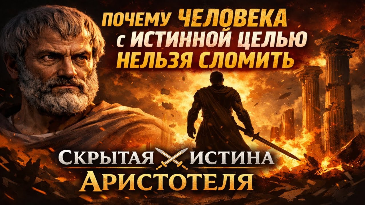 Почему Человека с Истинной Целью Нельзя Сломить &mdash; Скрытая Истина Аристотеля ⚔️🔥