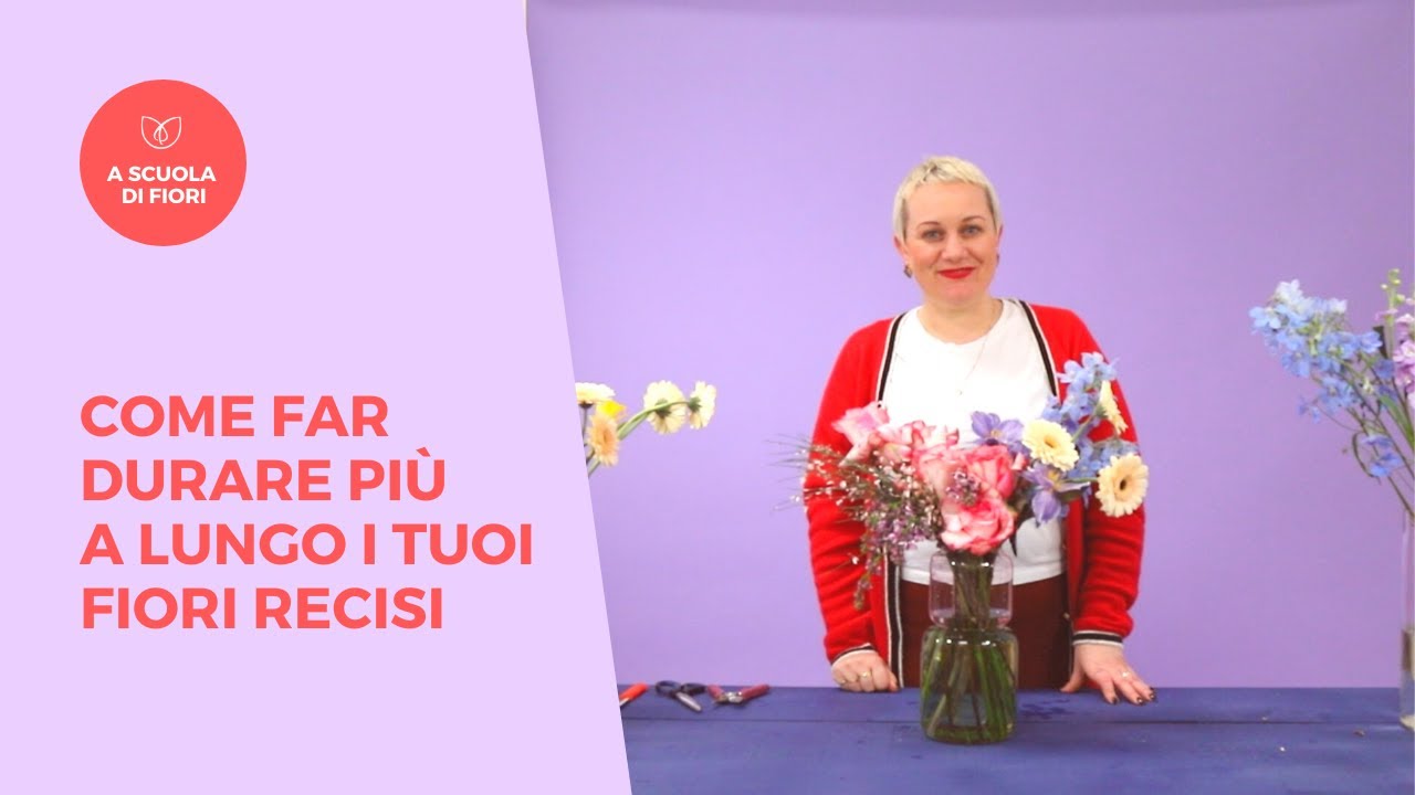 Come far durare più a lungo i tuoi fiori recisi