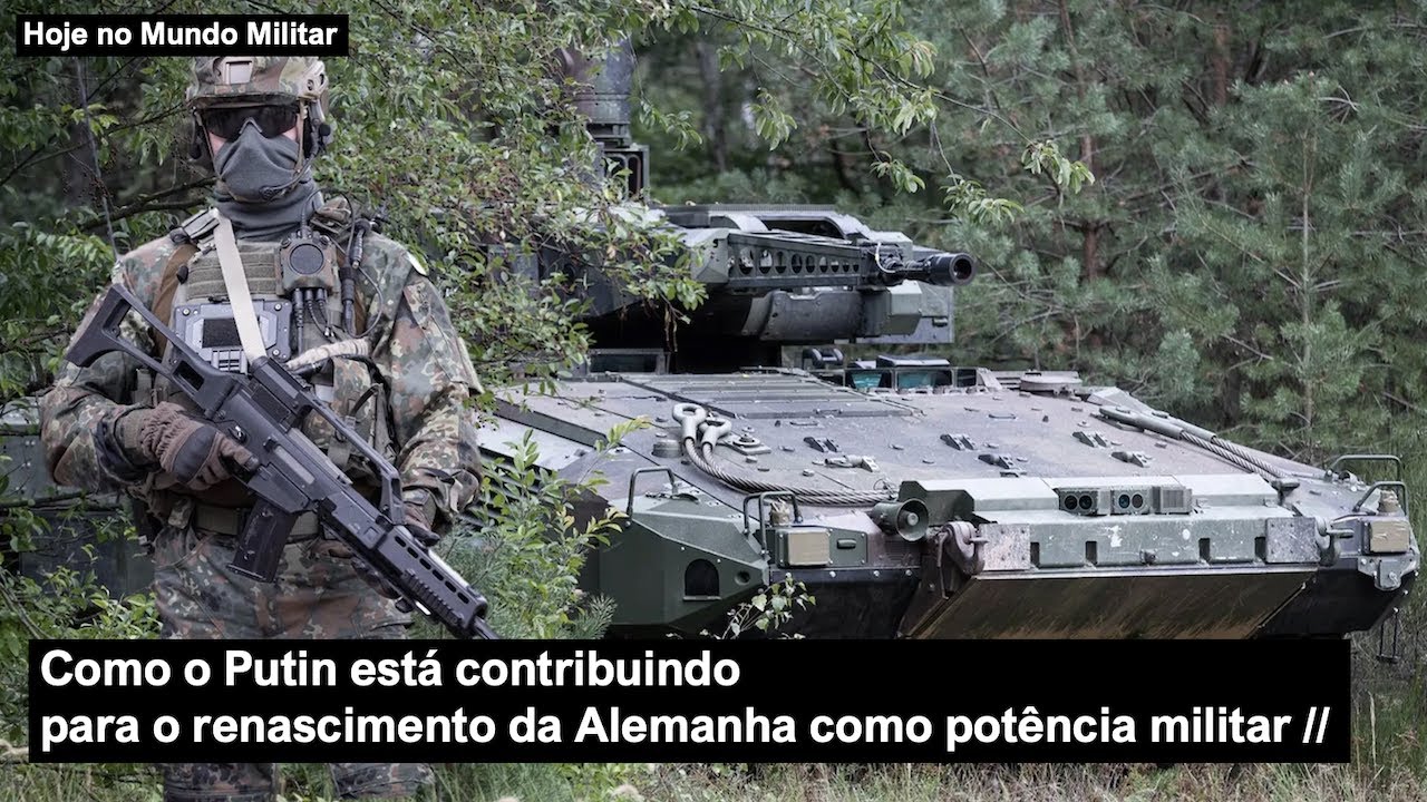 Como o Putin está contribuindo para o renascimento da Alemanha como potência militar