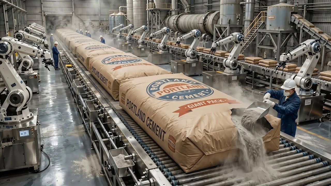 How Cement Is Made | Inside the Massive Factories That Build Our World