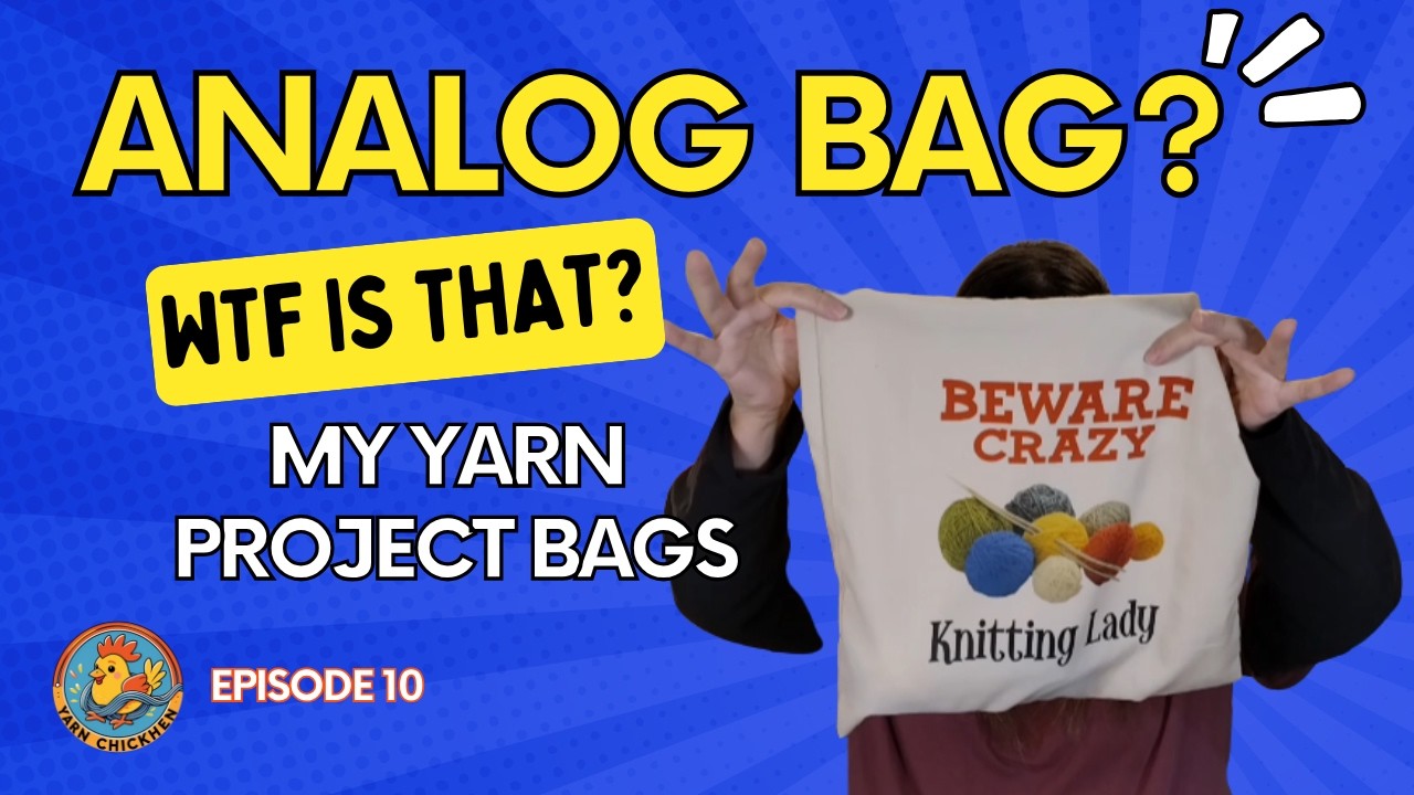 What are Analog Project Bags? Crochet & Knitting Bag Tour