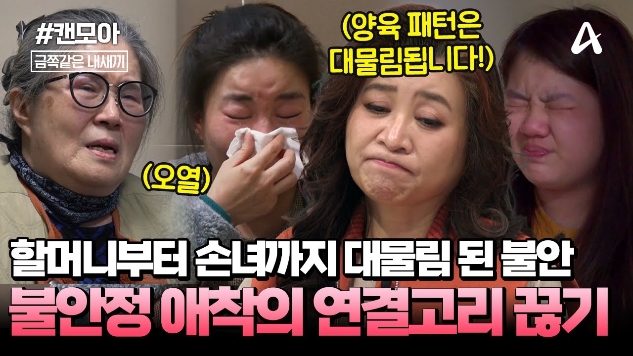 [#캔모아] 할머니부터 손녀까지... 대물림 되는 불안정 애착관계💔 자해의 연결고리 끊기❌ | 금쪽같은 내새끼 265회