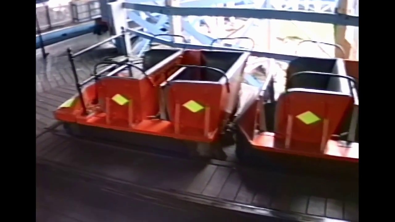 Dragon Coaster POVs in Fred Church trains - Rye Playland 1987
