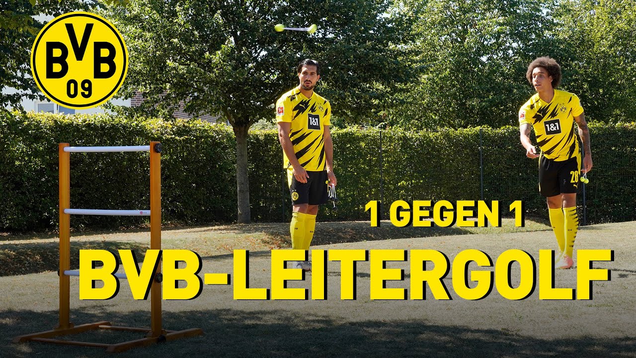 1 on 1: BVB Ladder Golf Challenge feat. Bellingham, Haaland, Hazard & more
