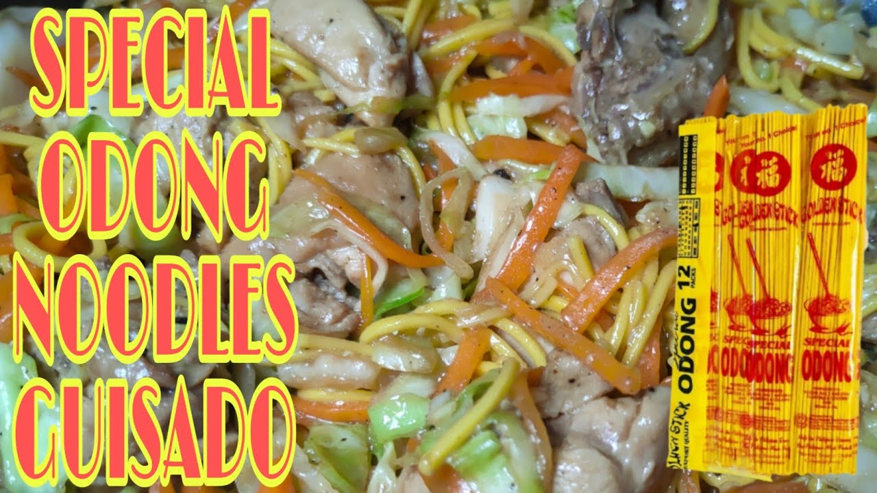Special Odong Noodles Guisado | Odong Noodles Recipe | Lutong Pinoy | Lutong Bahay | Murang Ulam
