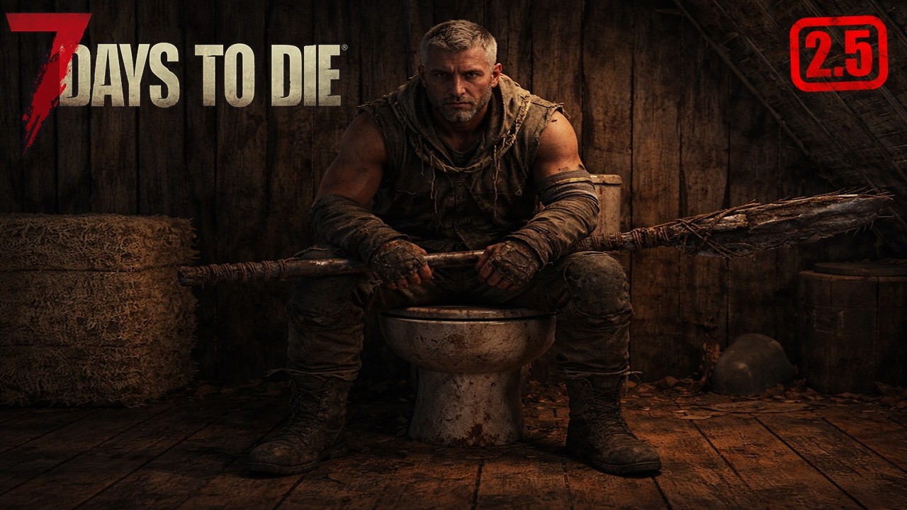 💩LA BUSQUEDA DE  CÁRBON ACABÓ EN CAGALERA 💩   # 8 ⚠️ DEMENTE SENTIDO SALVAJE ⚠️  # 7 DAYS TO DIE 2.5