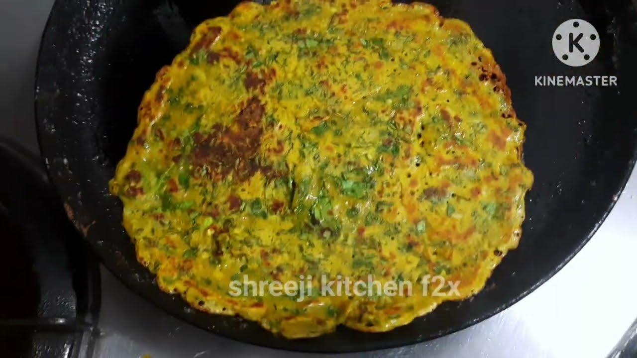 🌮मिनटो मे बनाए स्वाद और सेहत से भरा पालक चिला ।।Minto Mein Taiyar Kare palak ka chilla💯👌😋
