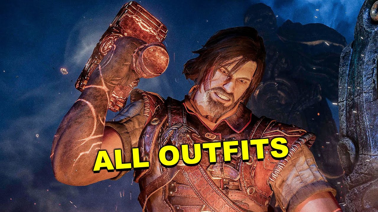 Blades Of Fire - All Outfits & Dyes Showcase