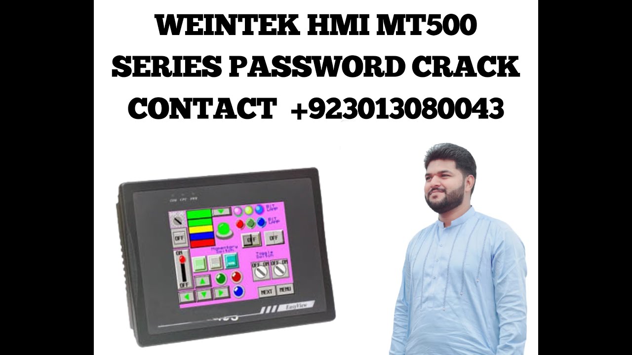 HOW TO UNLOCK PASSWORD OF WEINTEK HMI MT500 SERIES