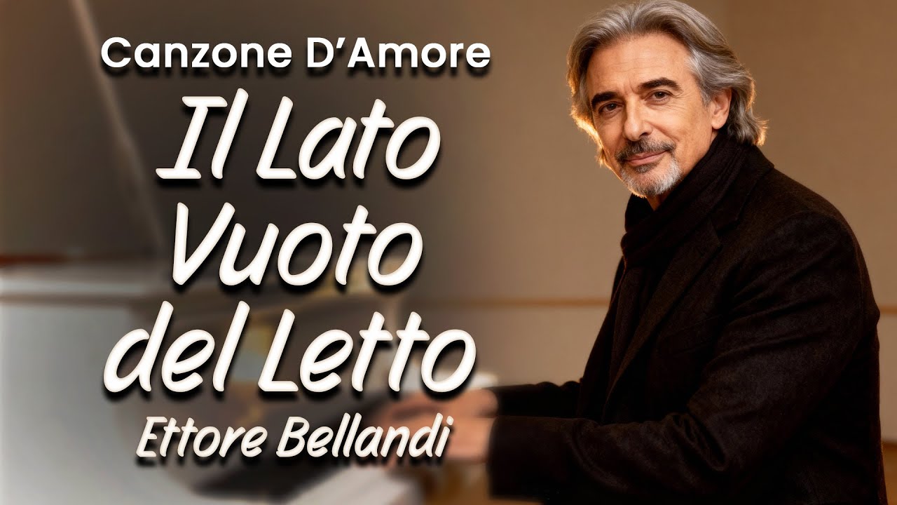 🎵😭 Una canzone per chi sente ancora chi non c’è – “Il Lato Vuoto del Letto” – Ettore Bellandi