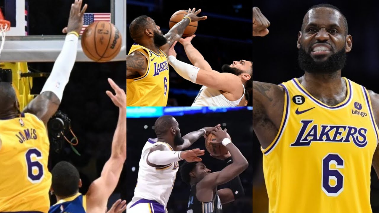 LeBron James 2022-23 DEFENSE Highlights: All Blocks