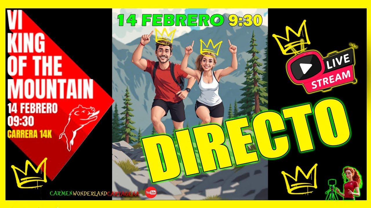 Vive en directo Kingofthemountain en Cartagena !