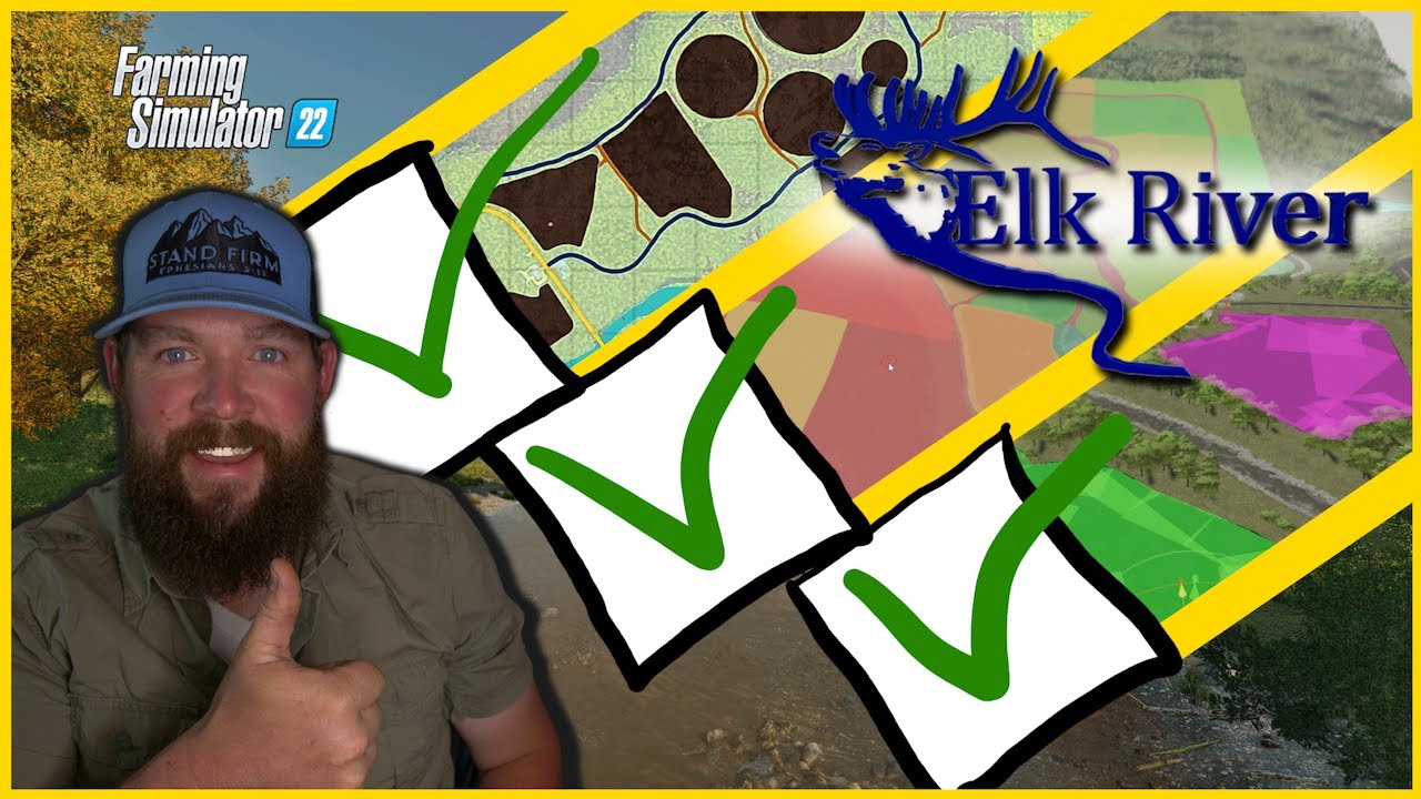 Elk River Map Progress Update (FS22)
