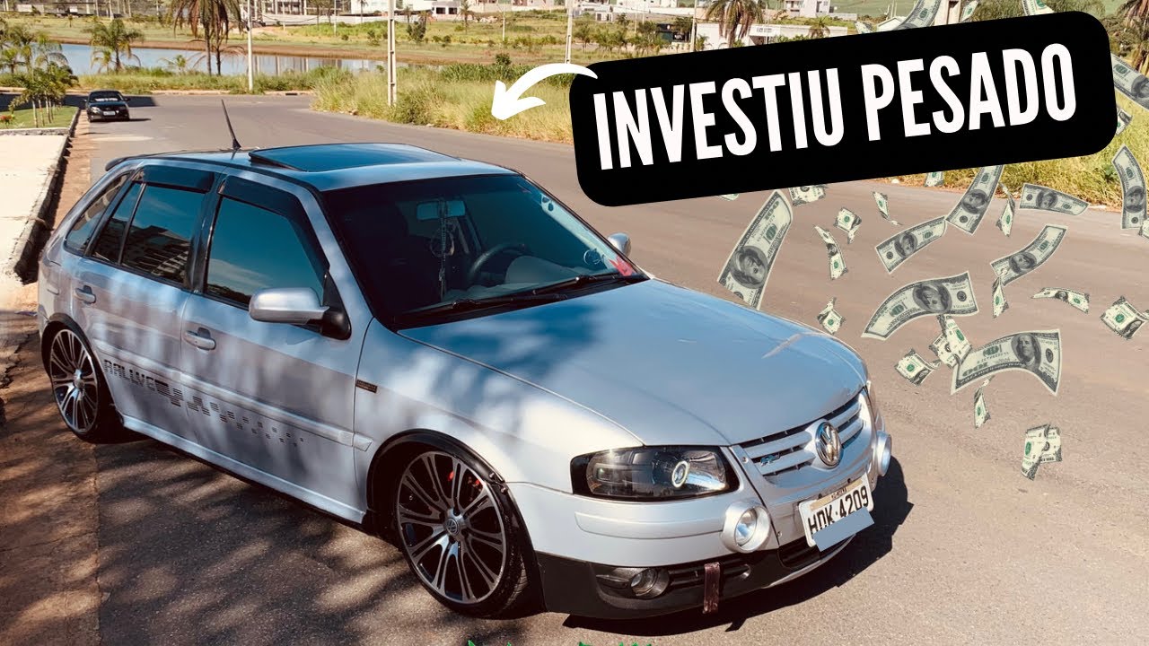 GOL G4 RALLYE REBAIXADO COM TETO SOLAR - INVESTIU MAIS DE 30 MIL NO GOL