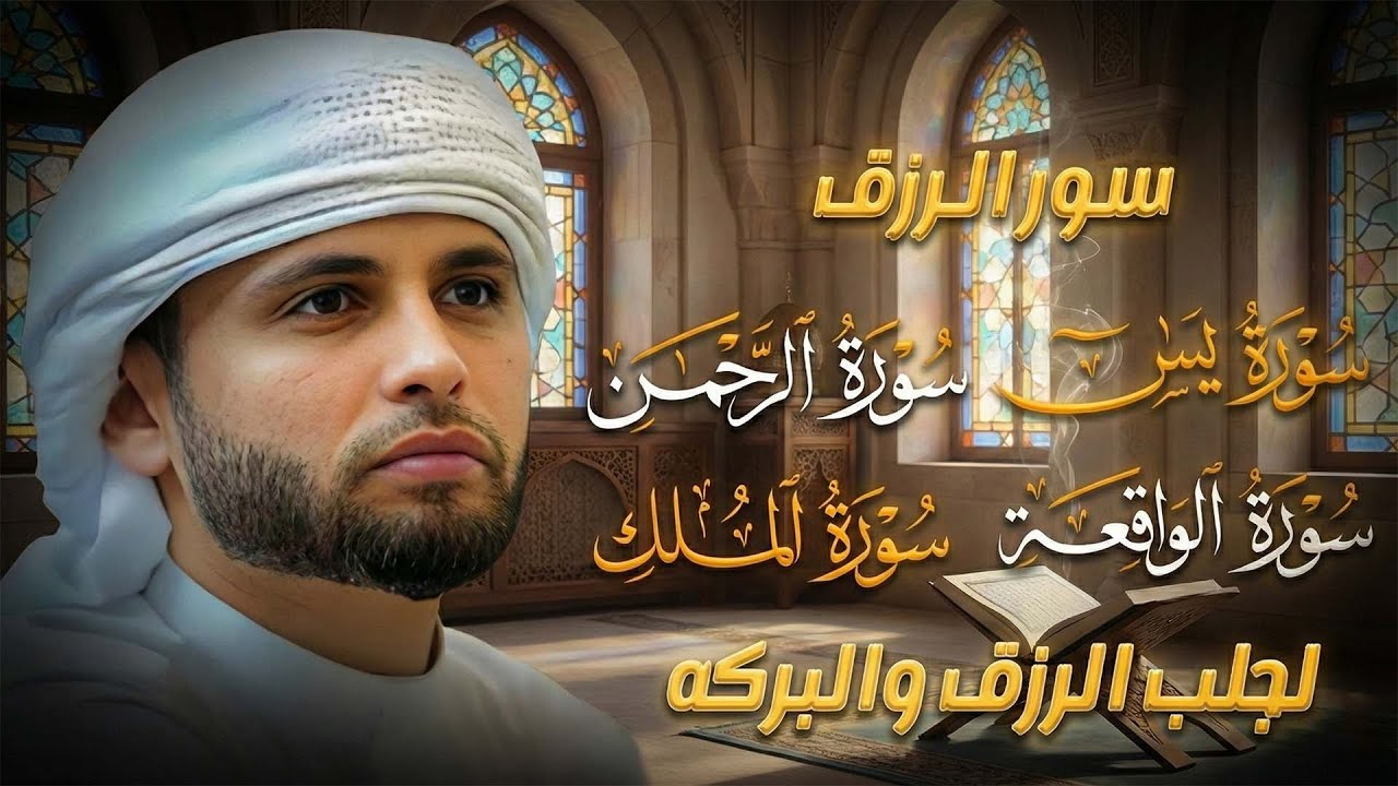 تلاوة تفوق الوصف لآيات الرزق والسكينة: القارئ عبد العزيز سحيم (كاملة).