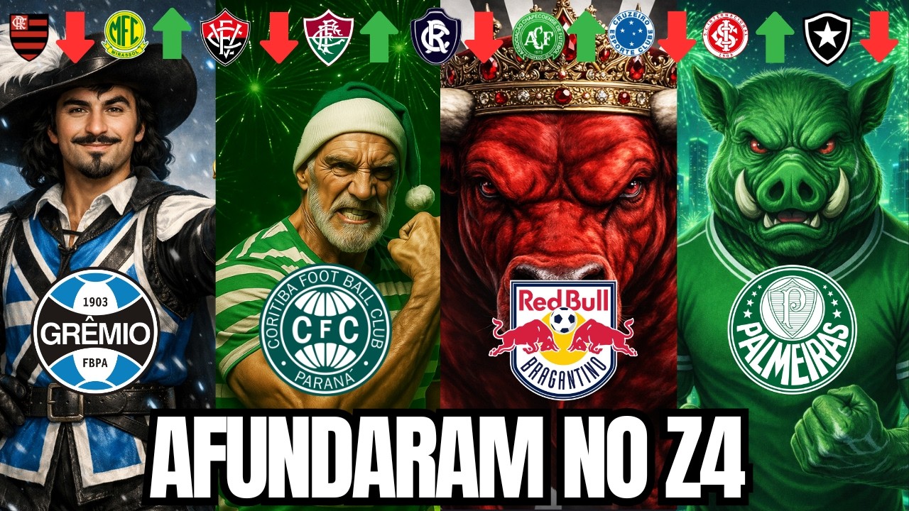 CORITIBA SE DESTACA NA RODADA! QUAIS SÃO OS TIMES MAIS FORTE NESSE INÍCIO DE SÉRIE A?