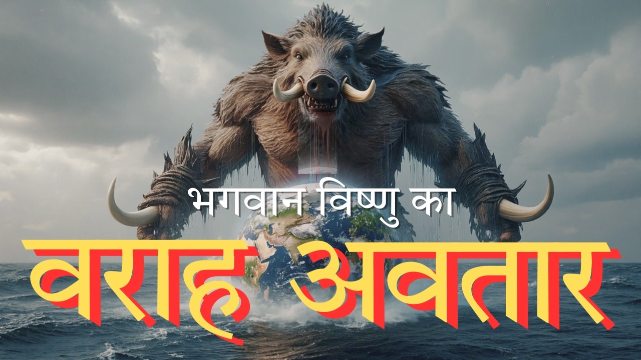 वराह अवतार की कथा | Lord Vishnu Varaha Avatar Story | Earth Saved