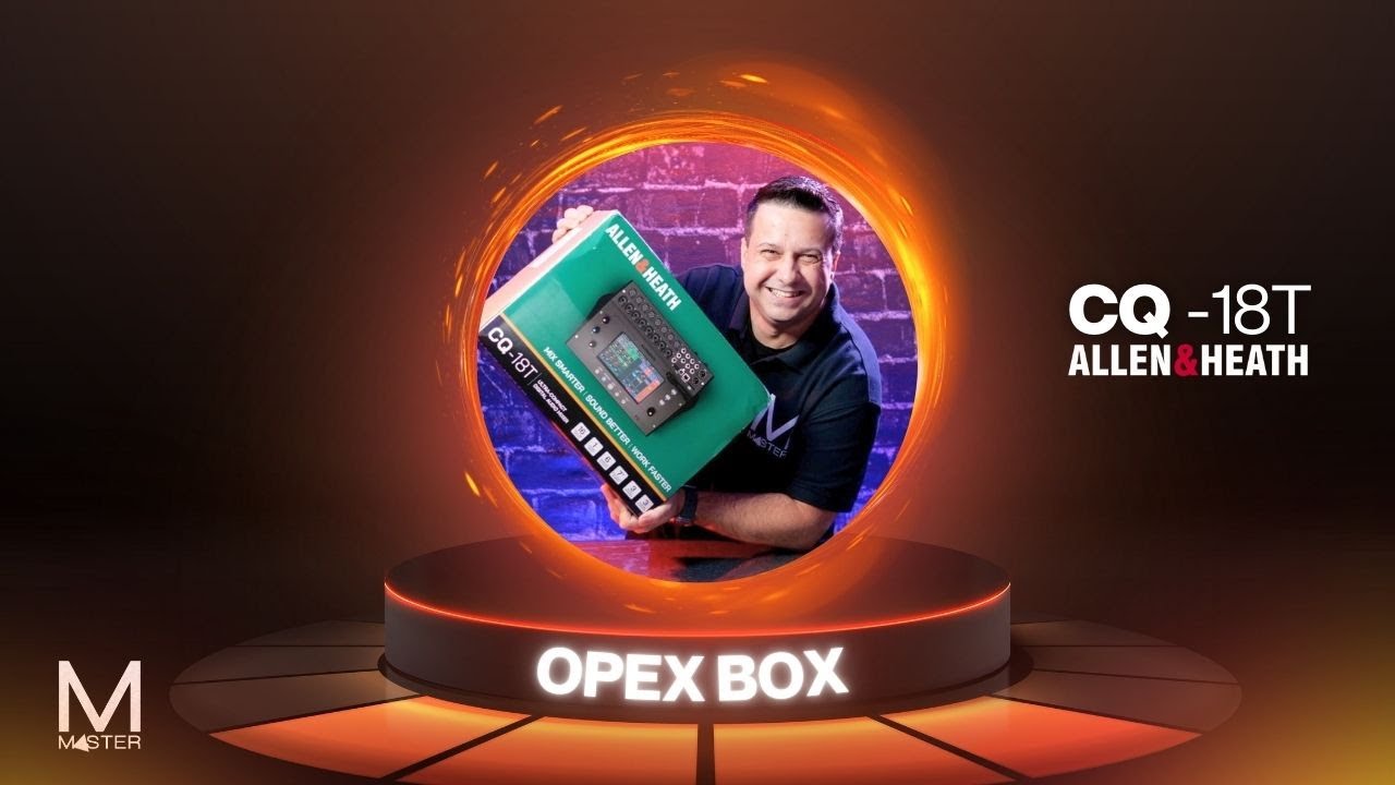 Open Box Allen & Heath CQ-18T Mixer Digital • MasterCursos.Pro