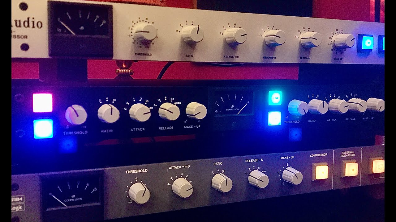 Bus Compressor Shootout(Smart Research C1 SSL G384 HellAudio Bus-Compressor)