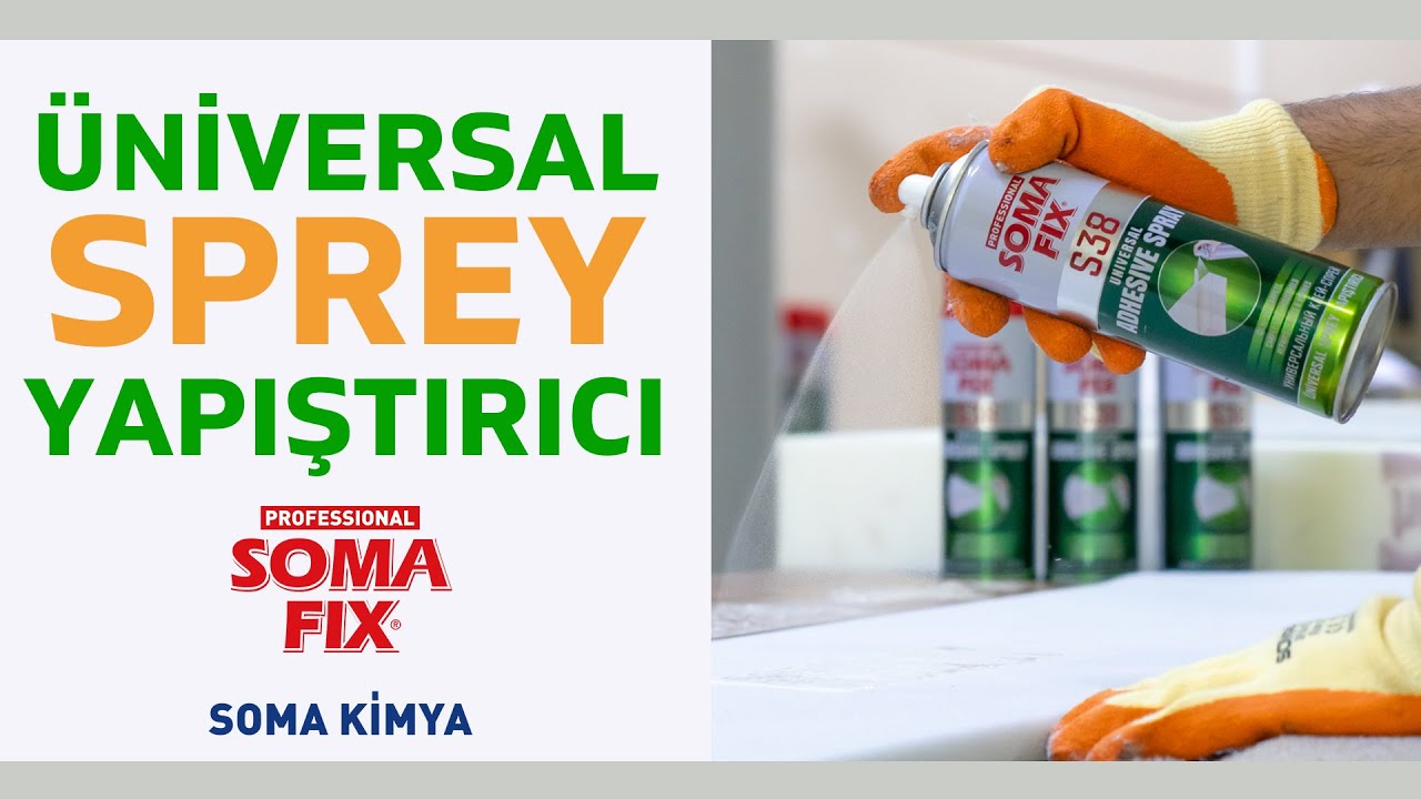 S38 SOMAFIX ÜNİVERSAL SPREY YAPIŞTIRICI