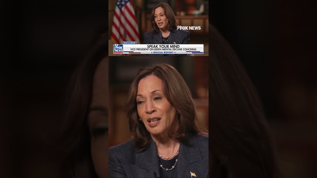 Bret Baier presses Kamala Harris on Biden's mental state