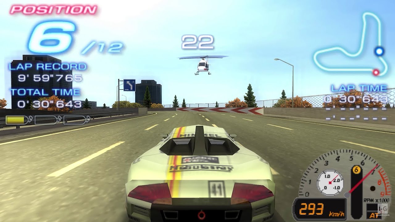 Ridge Racer 2 - PSP Gameplay (4K60fps)