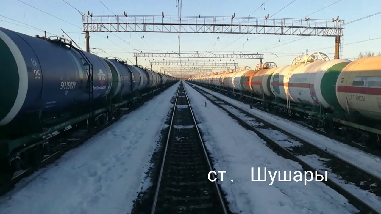 Новолисино-Шушары-Среднерогатская Окт. ж. д. (таймлапс)