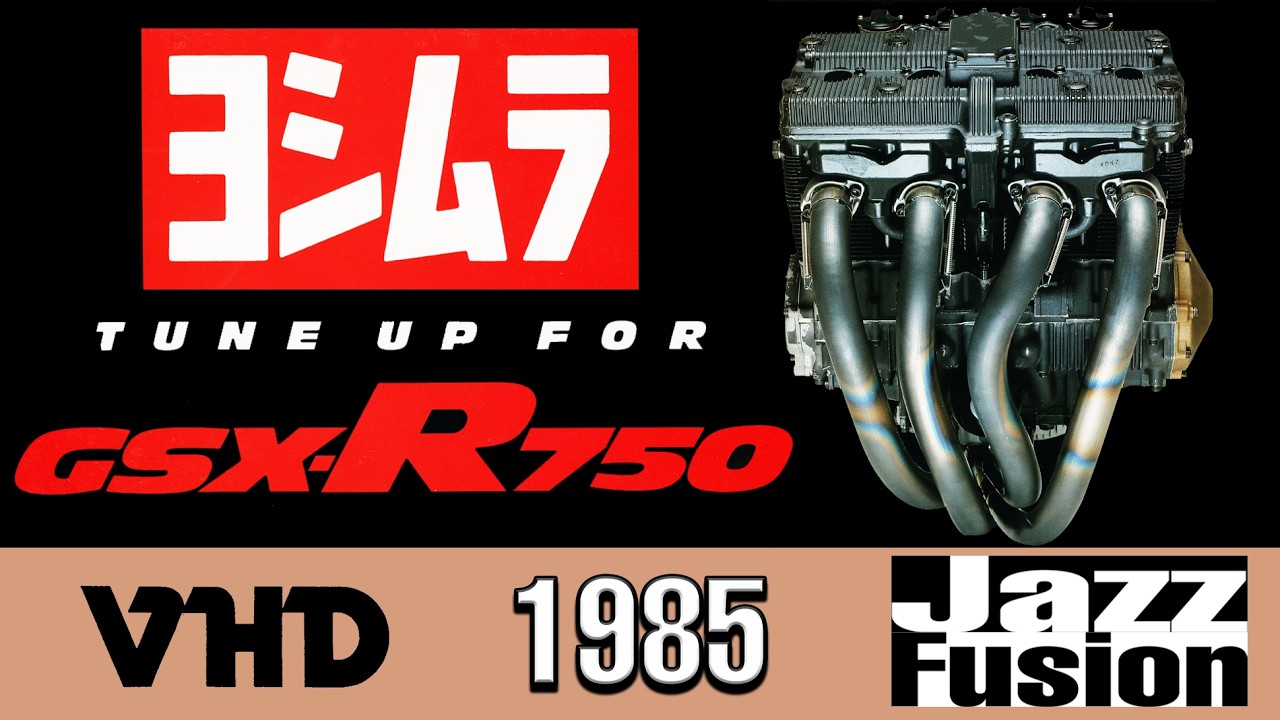 Pops Yoshimura Tune Up For Suzuki GSX-R750 (1985 Motorcycle Mod Japan VHD Video Instructional Guide)