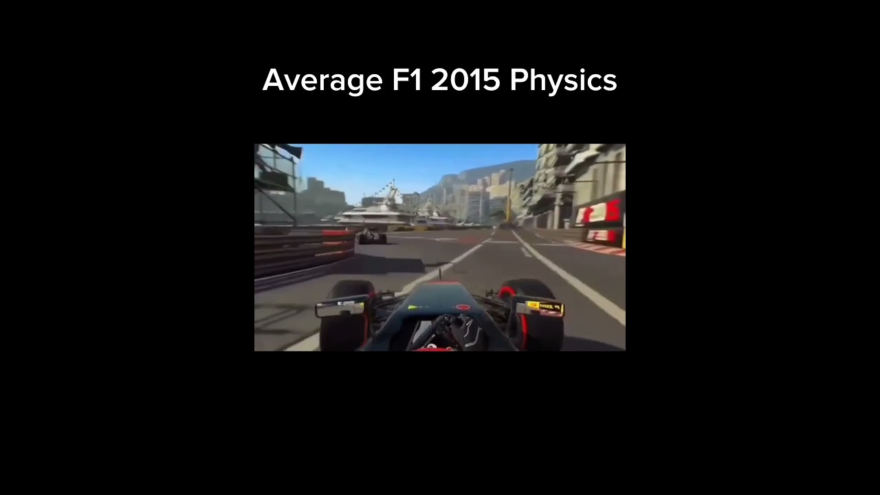 Average F1 2015 Physics #formula1 #car #lewishamilton #f1 #fyp #shorts