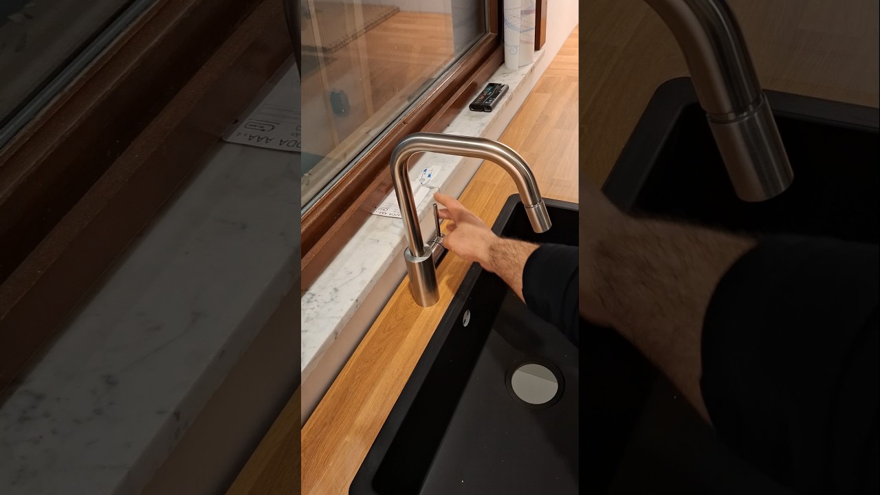 Installing IKEA kitchen Faucet - 37 #kitchen #home #diy #interiordesign #woodworking #how